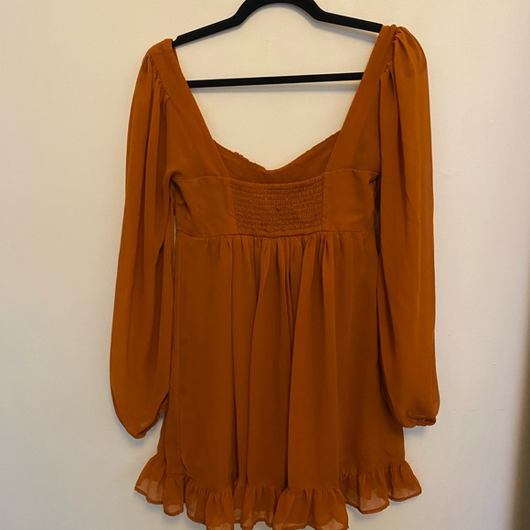 Abercrombie & fitch long sleeve flowy dress - Picture 5 of 5